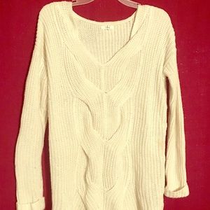 Maurices ivory sweater